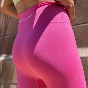 Alphalete pink leggings Size:small